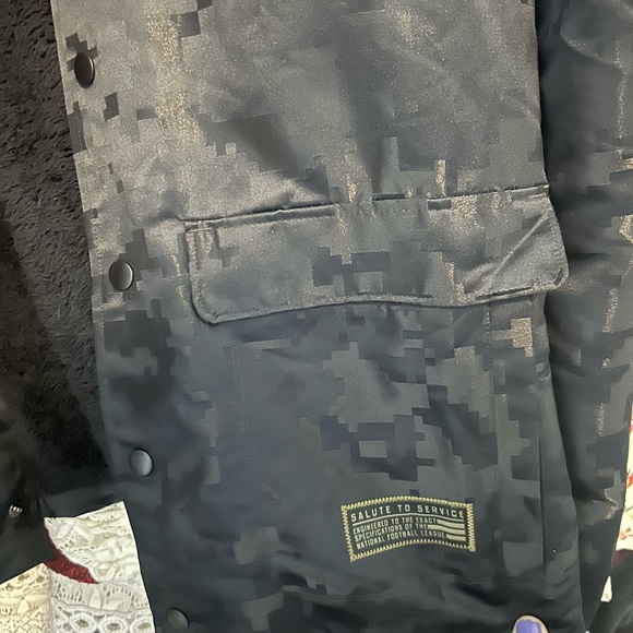 Nike Dallas Cowboys Salute To Service Jacket Black Digital Camo- MEDIUM - Picture 5 of 5